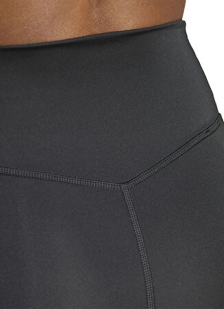 adidas JG6144 OPT 3S 1/4 Siyah Düz Kadın Tayt