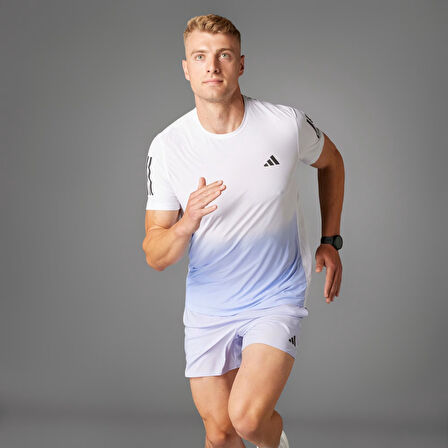 Adidas Own the Run Colorblock Erkek T-shirt JC9886