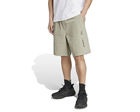 adidas Ng W.R Shorts Erkek Outdoor Koşu Şort JD5844 Bej