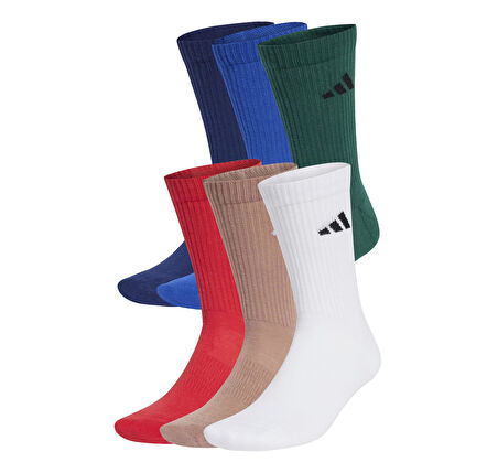 JP1717-U adidas C Newlogocrw 6P çorap Beyaz