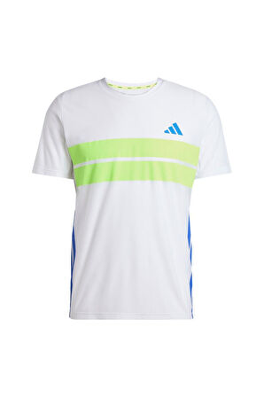 adidas Erkek  Beyaz  T-shirt ADIZERO R TEE M JD7316