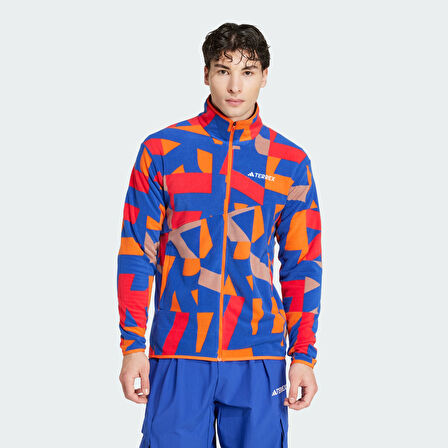 adidas JE3917 MT AOP FZ FL Erkek Tracktop