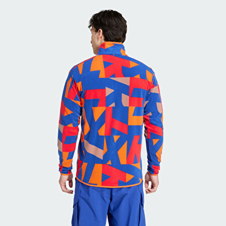 adidas JE3917 MT AOP FZ FL Erkek Tracktop