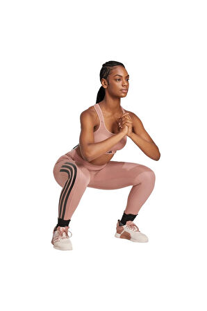 adidas Kadın  Pembe  Tayt OPT 3S 1/1 JI8764