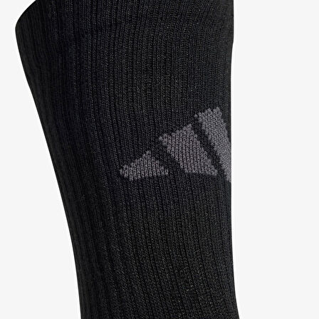 adidas Essentials Climacool Bilekli 3lü Unisex Siyah Antrenman Çorabı