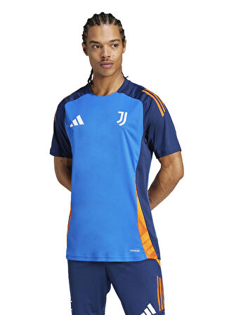 JE4299 JUVE TR JSY Mavi Yuvarlak Yaka Normal Kalıp Forma