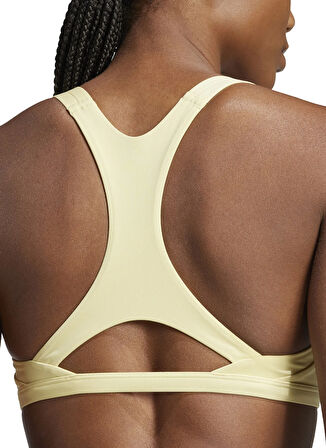 JD2117 AERIM LS STRNGT Sarı U Yaka Normal Kalıp Kadın Sporcu Sütyeni