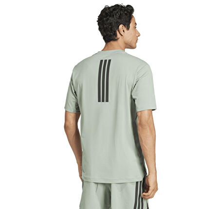 JI8214-E adidas Power 3S Tee Erkek T-Shirt Yeşil