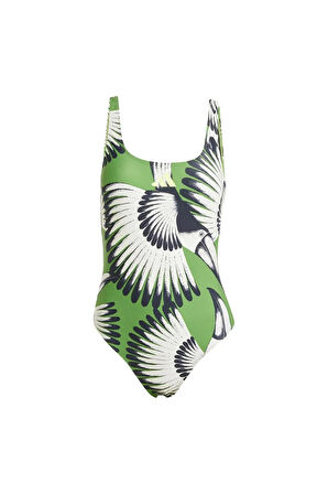 adidas Kadın  Yeşil  Mayo FARM SWIMSUIT JF6034