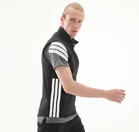 IX8986-E adidas Adızero Vest M Erkek Yelek Siyah