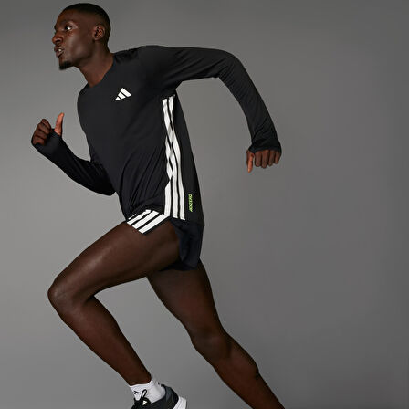 adidas JD3638 ADIZERO L TEE M Erkek T-Shirt