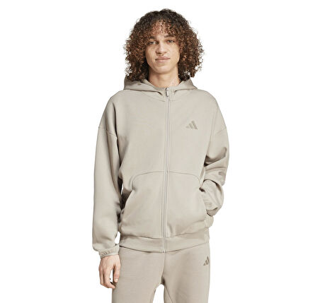 JD4947-E adidas M Fı Sl Fz Erkek Ceket Krem