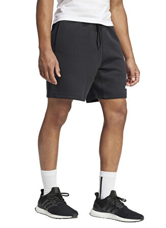 adidas JD4900 M FI 3BAR SHO Siyah Lastikli Bel Regular Fit Düz Erkek Şort