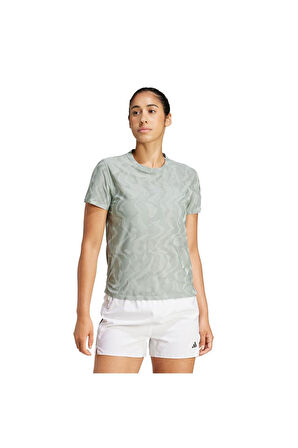 adidas Yeşil  Kadın  T-shirt ULT ENG TEE W JD7789 Yeşil  Kadın  T-shirt ULT ENG TEE W JD7789
