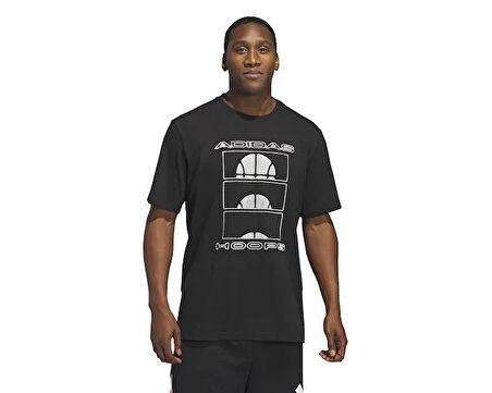 adidas Hd Ab Tee Erkek Basketbol Tişörtü JM2227 Siyah