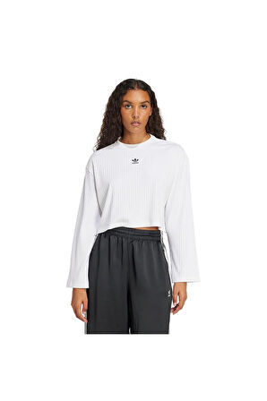 adidas Kadın  Beyaz  T-shirt ESS WR LS JD1540