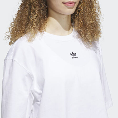 adidas JJ3385 ESS CROP TEE Kadın T-Shirt