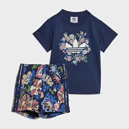 adidas JC8012 SHORT TEE SET Çocuk Eşofman Takımı