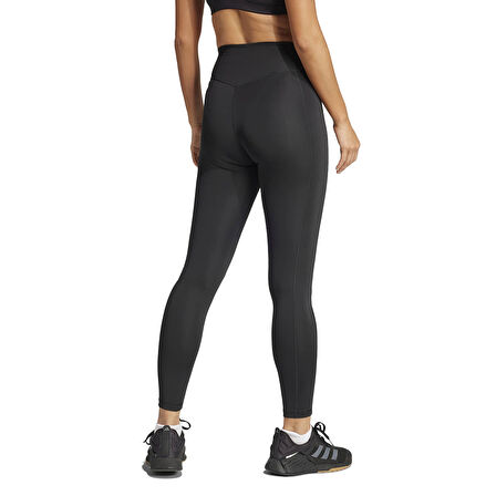 Optime Stash High-Rise 7/8 Kadın Siyah Antrenman Tayt JM3067