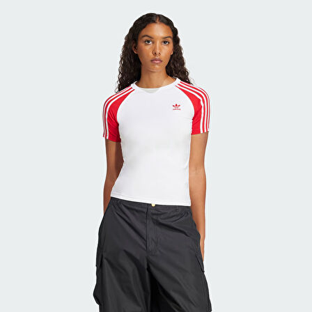 Adidas Kadın Günlük T-shirt 3S Slim Tee Jd0835