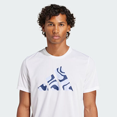 Adidas Run It Brand Love Erkek T-shirt JD2333
