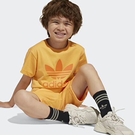 adidas JC9162 SHORT TEE SET Çocuk Eşofman Takımı
