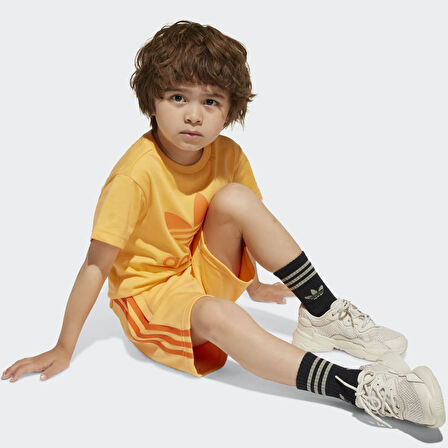 adidas JC9162 SHORT TEE SET Çocuk Eşofman Takımı