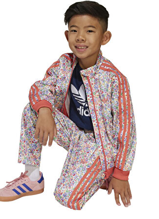 adidas Baskılı Çok Renkli Kız Çocuk Eşofman Takımı JC8899-FB TRACKSUIT