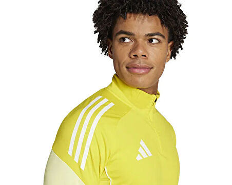 Adidas Tiro25C Tr Top Erkek Futbol Antrenman Uzun Kollu Tişört JI8956 Sarı
