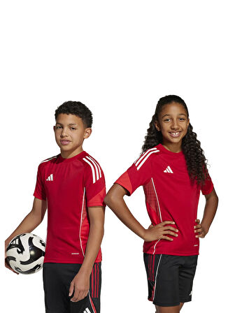adidas Düz Kırmızı Erkek Çocuk T-Shirt JI6482-TIRO25C TR JSYY