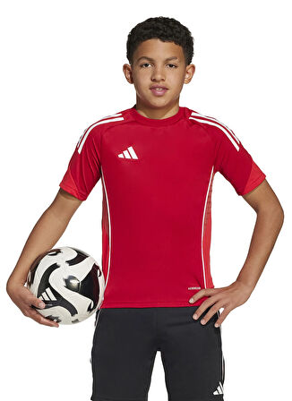 adidas Düz Kırmızı Erkek Çocuk T-Shirt JI6482-TIRO25C TR JSYY