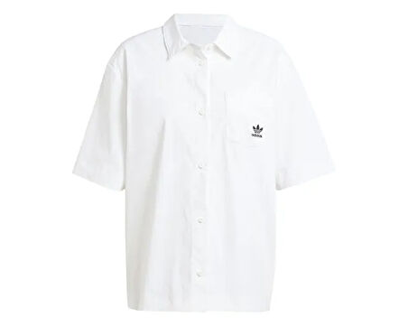 adidas Ess S Shirt Ls Kadın Günlük Gömlek JD1504 Mavi