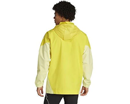 Adidas Tiro25C Aw Jkt Erkek Futbol Antrenman Yağmurluk JI8958 Sarı