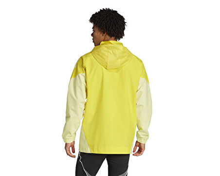 Adidas Tiro25C Aw Jkt Erkek Futbol Antrenman Yağmurluk JI8958 Sarı