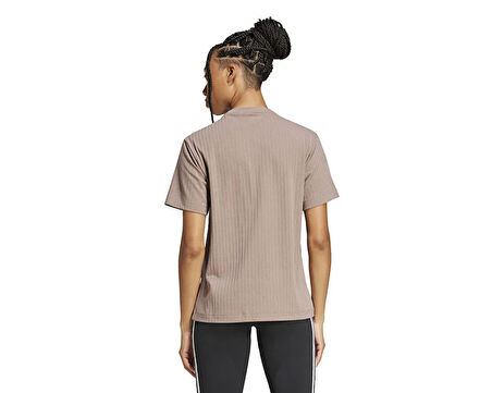 adidas Ess Wr Tee Kadın Günlük Tişört JD1491 Kahverengi