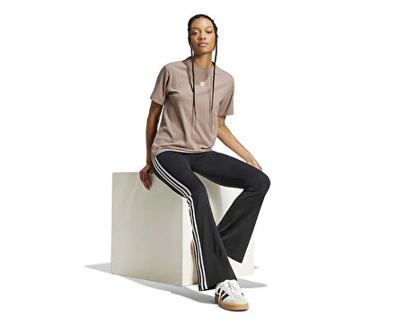 adidas Ess Wr Tee Kadın Günlük Tişört JD1491 Kahverengi