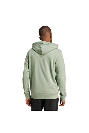adidas ESS HOODIE FT Erkek  Yeşil  Sweatshirt JD2410
