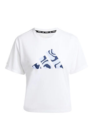 adidas Kadın   T-shirt RUN IT BL TEE W JD2349