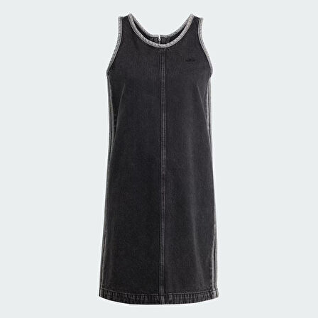 Adidas Kadın Günlük Elbise Adicolor Denim 3-Stripes Tank Dress Jd3108