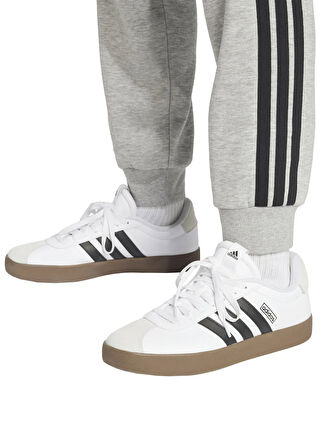 adidas JE6318 M 3S FL TC PT Açık Gri Lastikli Bel Erkek Eşofman Altı