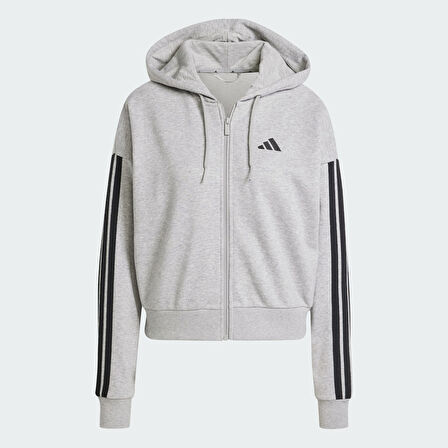 adidas JE0055 W 3S FT FZ HD Kadın Tracktop