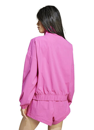 adidas JP4191 W Z.N.E. WV TT Pembe Normal Düz Kadın Zip Ceket