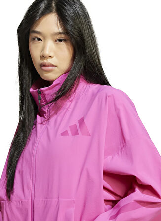adidas JP4191 W Z.N.E. WV TT Pembe Normal Düz Kadın Zip Ceket