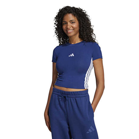 Adidas Kadın Tişört Essentials 3 Stripes Slim Baby