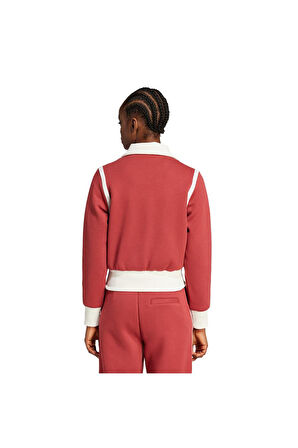 adidas COLLARED TT Kadın  Kırmızı  Ceket JD1925