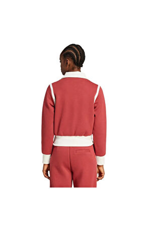adidas COLLARED TT Kadın  Kırmızı  Ceket JD1925