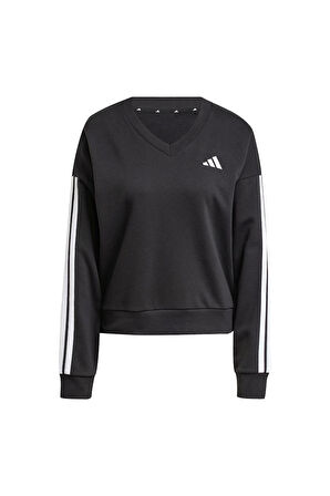 adidas Kadın  Siyah  Sweatshirt W 3S FT VN SWT JE0027