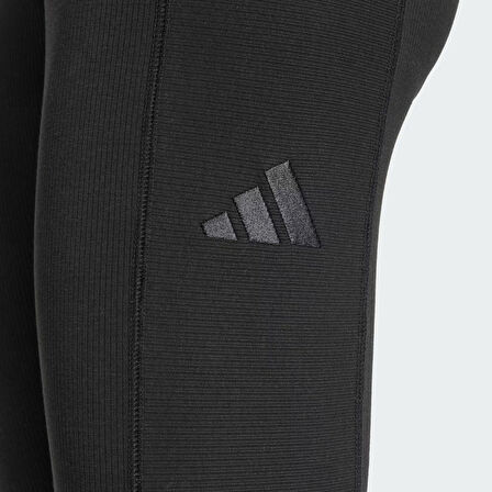 Adidas Kadın Günlük Tayt All Szn Rib High-Waist 7/8 Leggings Jj1249