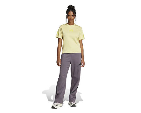 adidas  W Z.N.E. Tee Kadın Günlük Tişört JC5400 Sarı