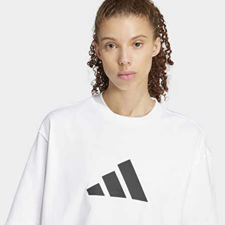 adidas JE0132 W FI 3B TEE Kadın T-Shirt